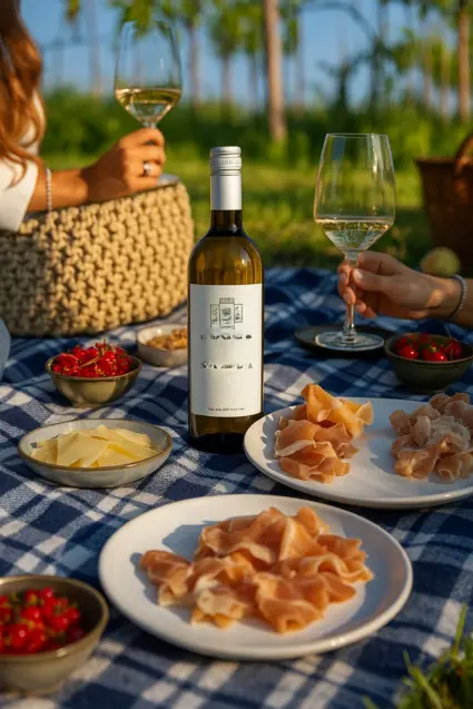 Picnic d'Autore in vigneto: l'Essenza del Lago di Garda a Lazise